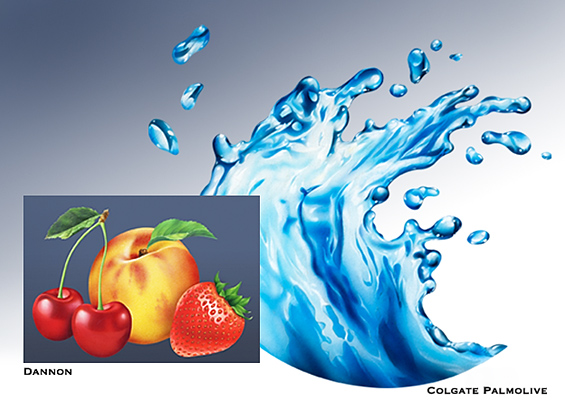 Lori Anzalone Illustration - Beverage Illustrator of Fruit Drink package illustration