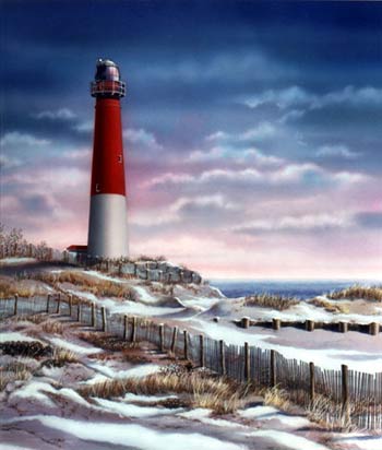 Lori Anzalone Illustration - Nature Illustrator of lighhouse & seascape, dunes