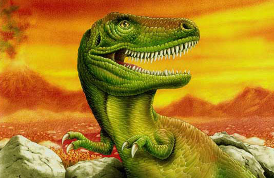 Lori Anzalone Illustration - Nature Illustrator of Tyranasaur Rex