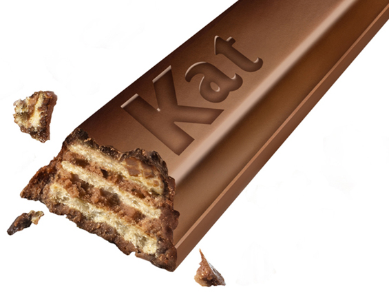 Lori Anzalone Illustration - Photo Based Illustrator of chocolate bar with bite, crumbles