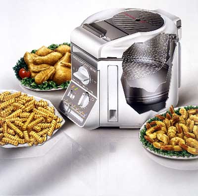 Lori Anzalone Illustration - Product Illustrator of Fryer & food