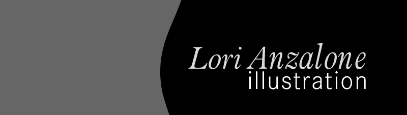 Lori Anzalone Illustration Studio for Realistic Airbrush style rendering